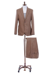 Brown - 100% Cotton, Custom Blazer