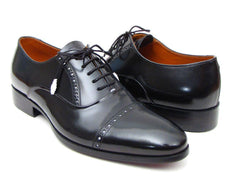 Paul Parkman Men's Leather Captoe Oxfords