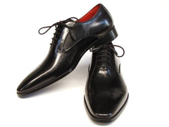 Paul Parkman Men's Black Leather Oxfords