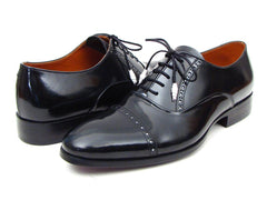 Paul Parkman Men's Leather Captoe Oxfords