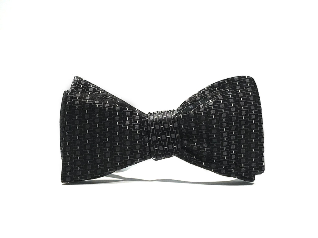 100% Silk Woven Bow Tie (Self Tie)