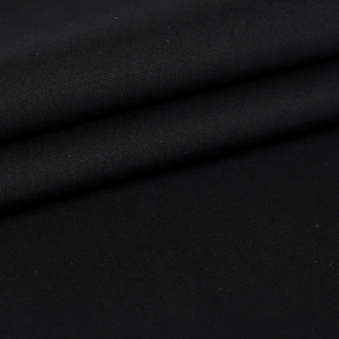 Black - 100% Cotton, Custom Shirt Fabric