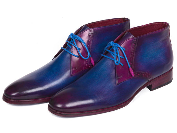 purple chukka boots