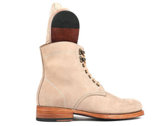 Paul Parkman Men's Suede Boots, Beige