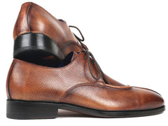 Paul Parkman Split Toe Men's Brown Derby Shoes