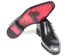 Paul Parkman Side Lace Oxfords Gray Burnished