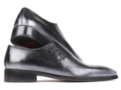 Paul Parkman Side Lace Oxfords Gray Burnished