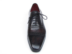 Paul Parkman Men's Captoe Oxfords - Bronze & Black Shoes