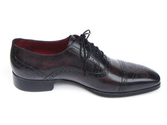 Paul Parkman Men's Captoe Oxfords - Bronze & Black Shoes
