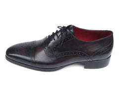 Paul Parkman Men's Captoe Oxfords - Bronze & Black Shoes