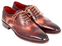 Paul Parkman Men's Two Tone Wingtip Oxfords