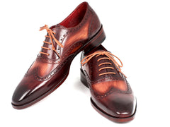 Paul Parkman Men's Two Tone Wingtip Oxfords