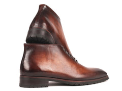 Paul Parkman Men's Brown Leather Ankle Boots