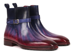Paul Parkman Men's Multicolor Patina Jodhpur Boots
