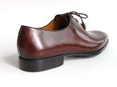 Paul Parkman Men's Oxford Dress Shoes, Brown & Bordeaux
