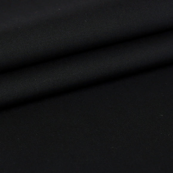 Black - 100% Cotton, Custom Shirt Fabric