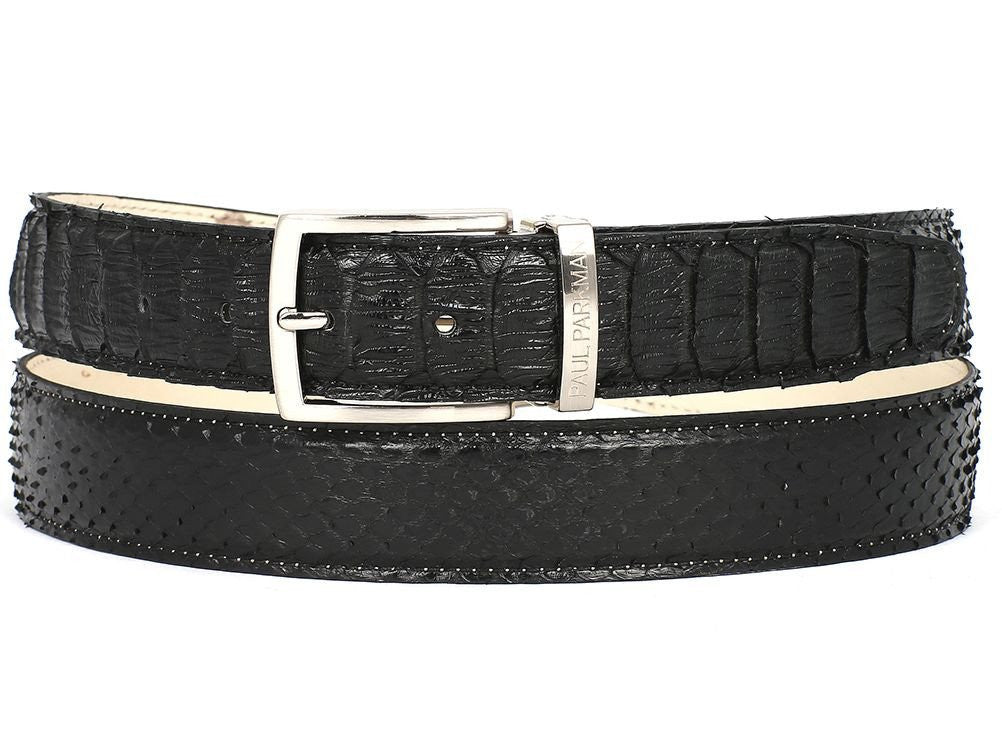 Genuine top snakeskin belt