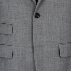 Grey - Super 130s, 100%  Wool
