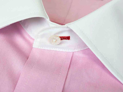 Pink Custom Shirt Fabric - 100% Cotton
